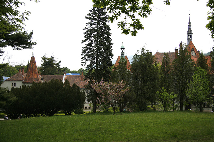 Замок Шенборна, парк