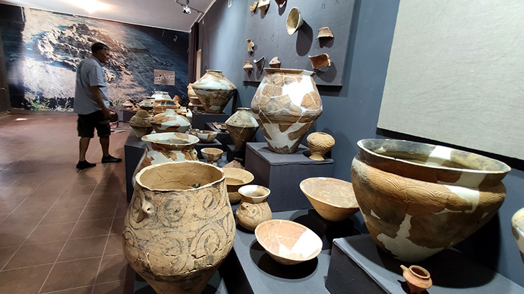 Легедзино Музей трипольской культуры, керамика