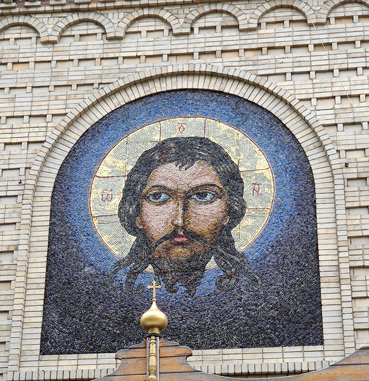 Мозаика с изображением Христа, Свято-Михайловский собор, Черкассы